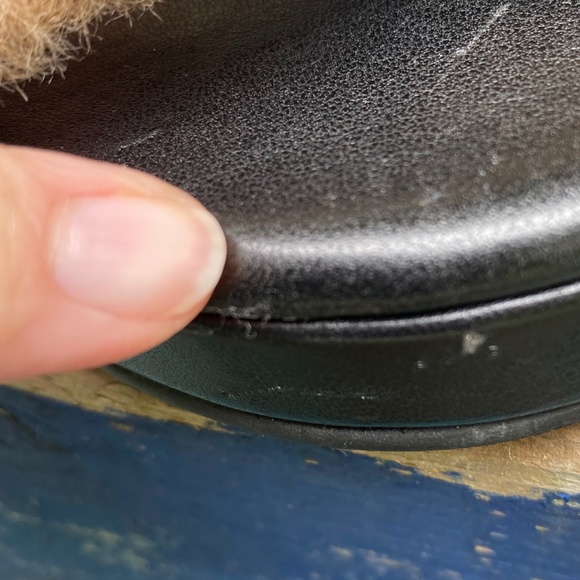 NEWBARK Los Angeles Frankie shearling slides - Picture 7 of 9